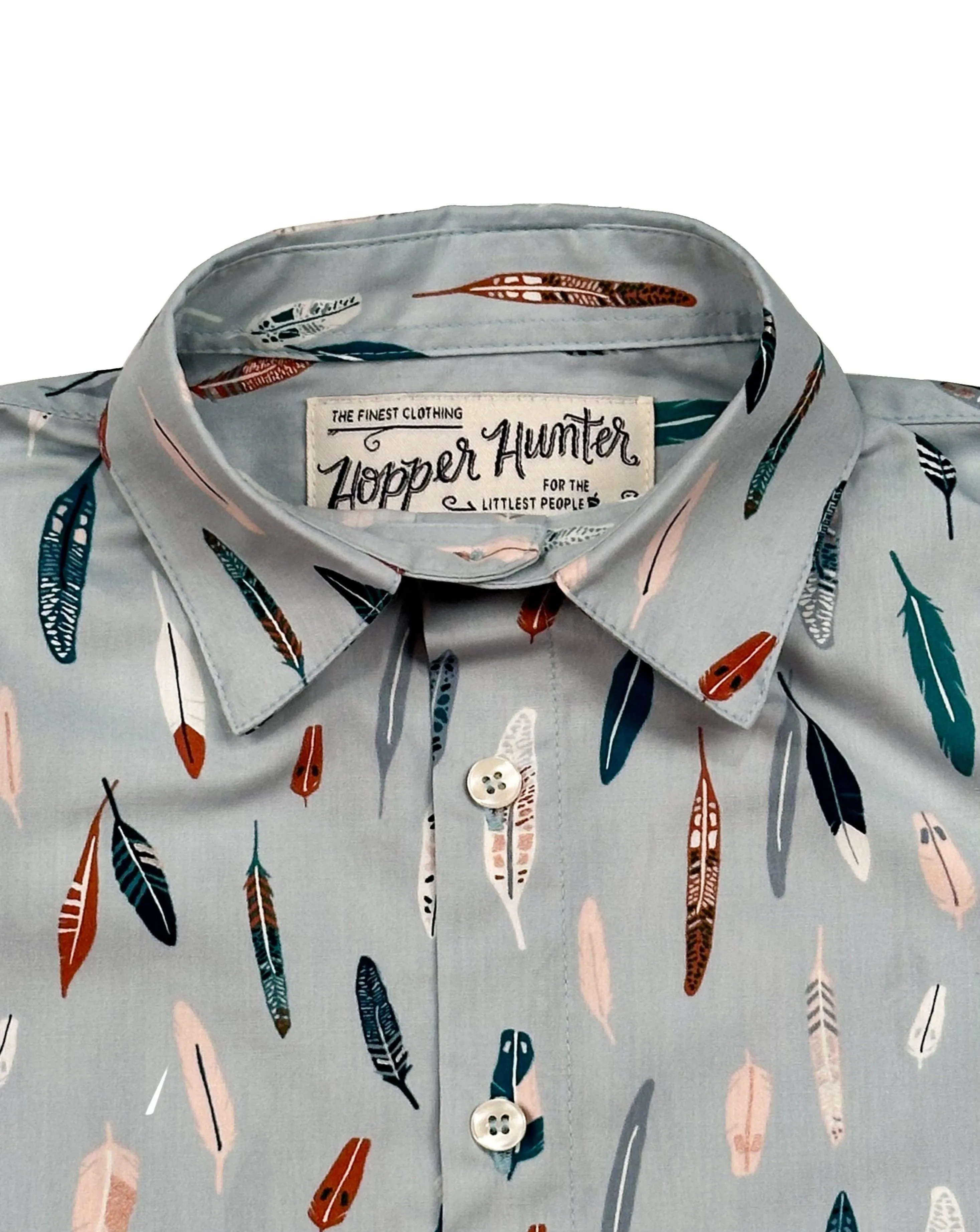 Long Sleeve Shirt | Metallic Feathers sold by 18 Waits product image thumbnail 2