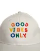 Camp Cap | Good Vibes Only on White sold by 18 Waits