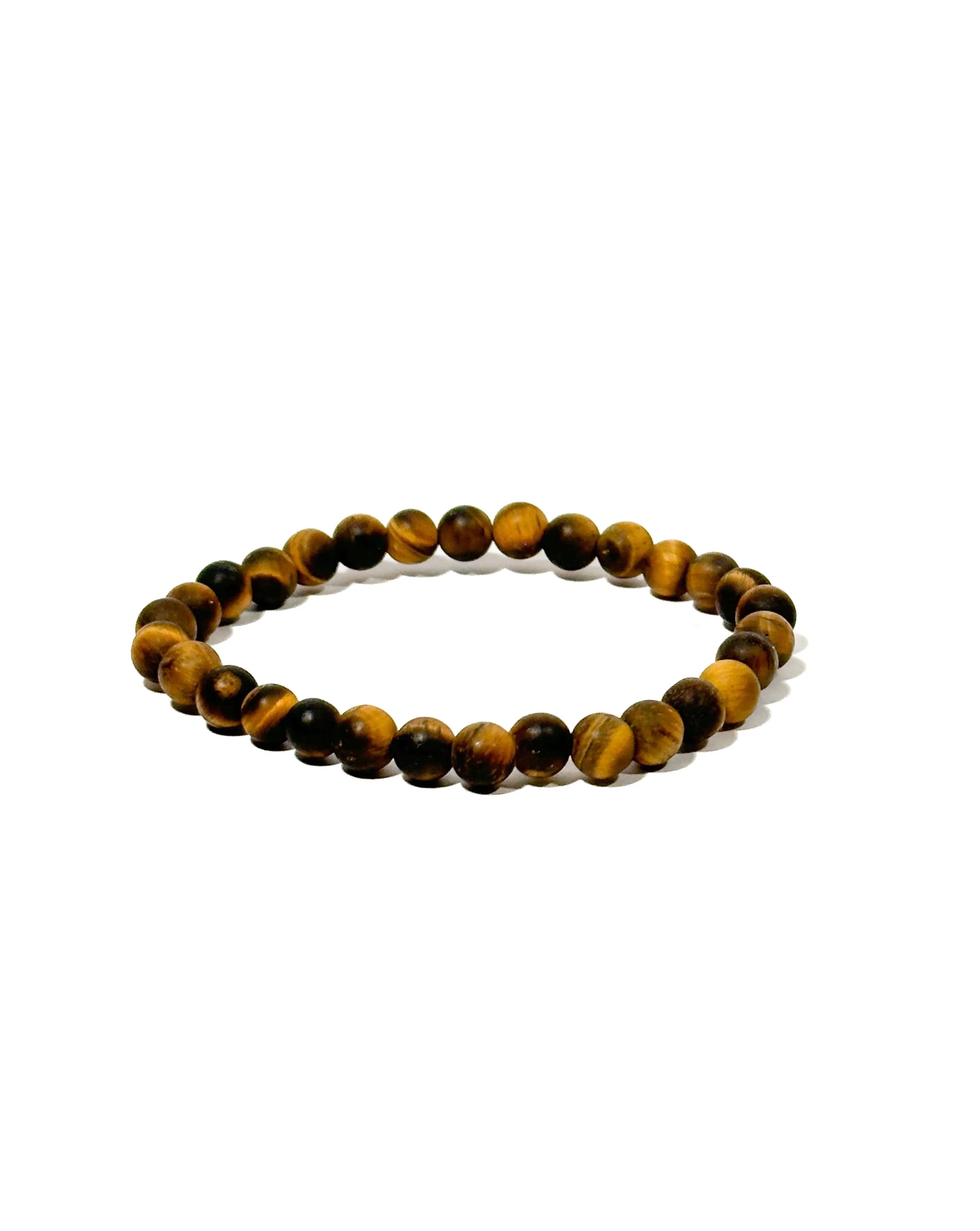 Stone Bracelet | Frosted Tiger Eye sold by 18 Waits