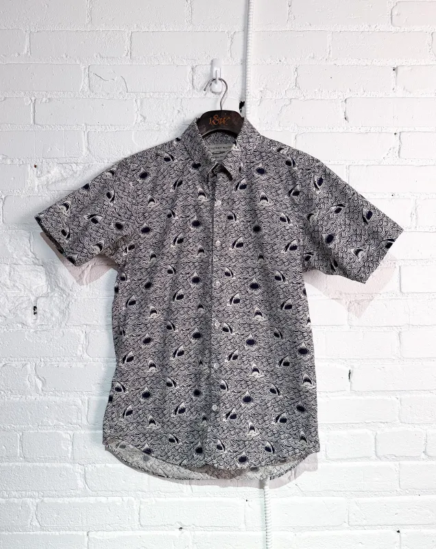 Vintage Short Sleeve Dylan | Great Navy Sharks sold by 18 Waits