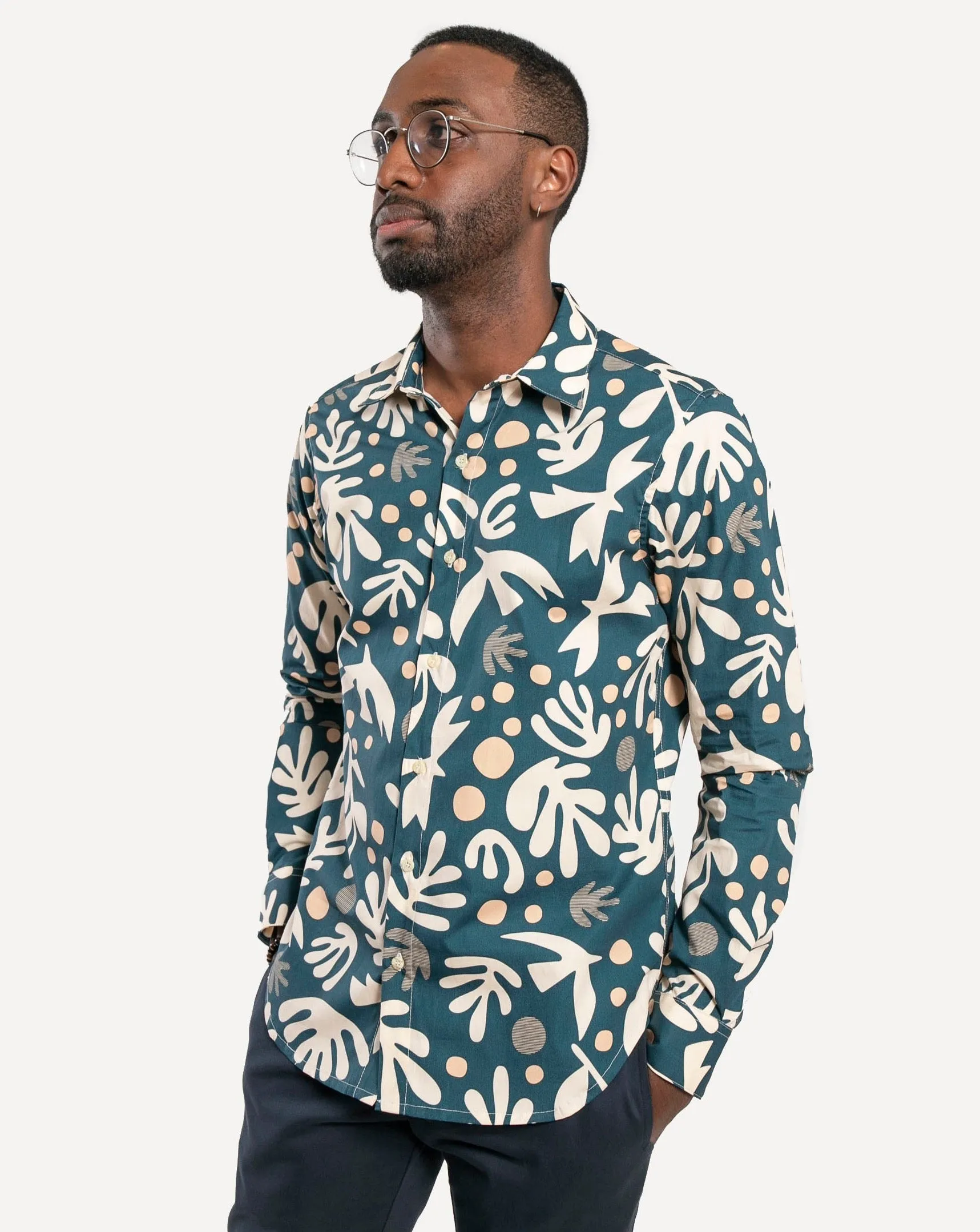 Long Sleeve Dylan Shirt | Boho Birds sold by 18 Waits product image thumbnail 3