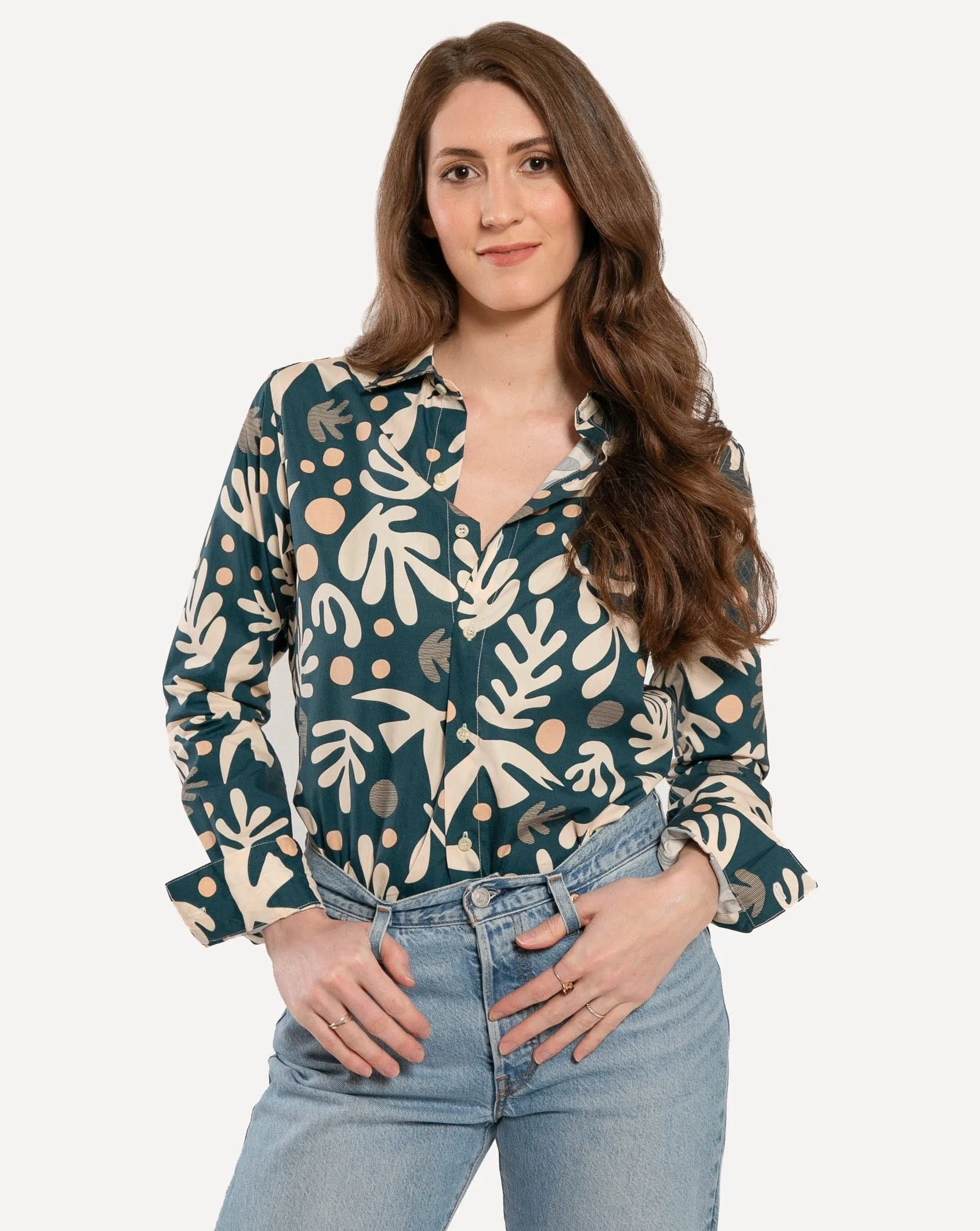 Long Sleeve Dylan Shirt | Boho Birds sold by 18 Waits product image thumbnail 2