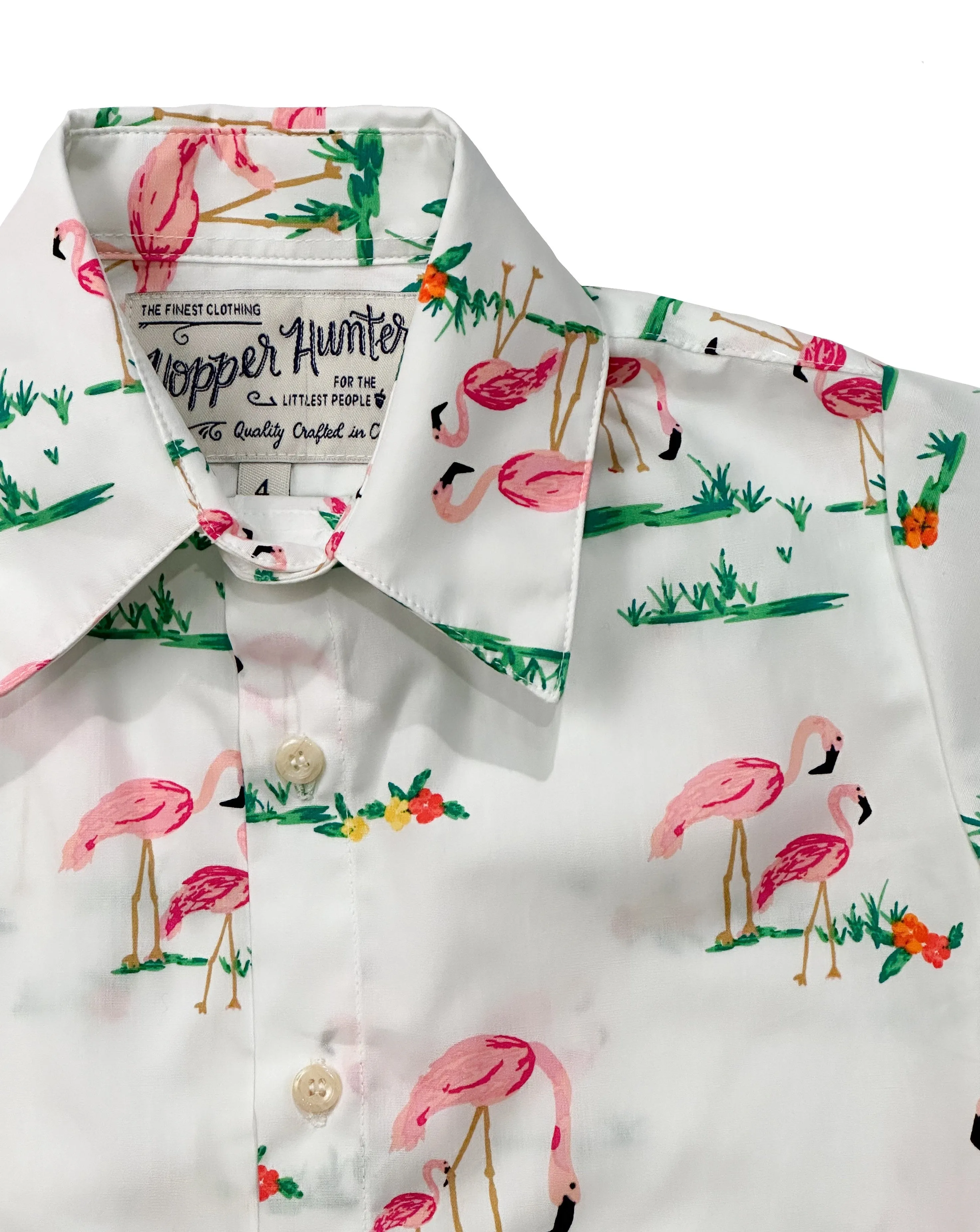 Short Sleeve Shirt | Flamingo Fields sold by 18 Waits product image thumbnail 2