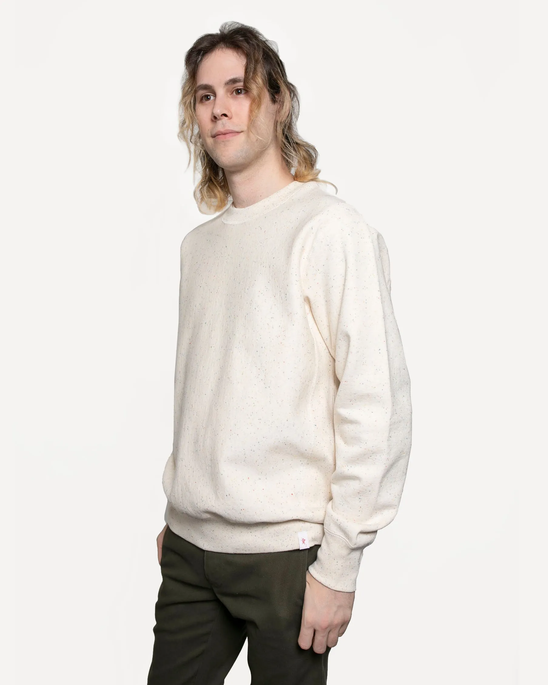 Classic Crewneck | Natural Confetti sold by 18 Waits product image thumbnail 3