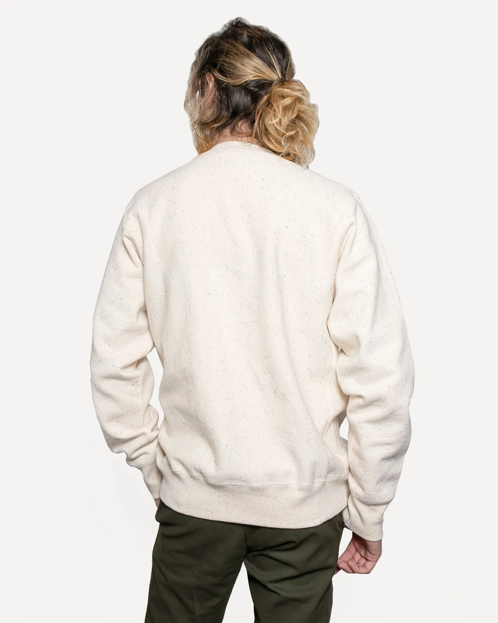 Classic Crewneck | Natural Confetti sold by 18 Waits product image thumbnail 2
