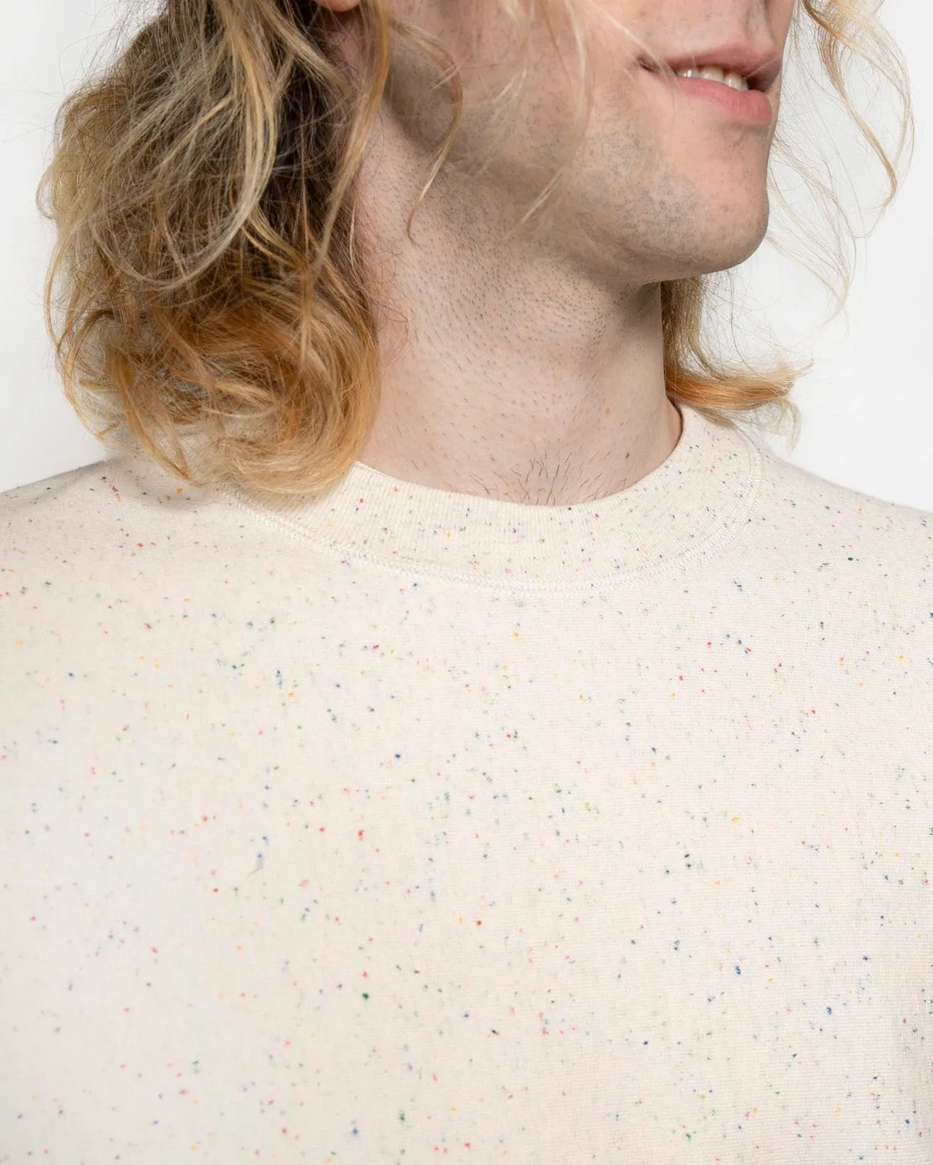 Classic Crewneck | Natural Confetti sold by 18 Waits product image thumbnail 4