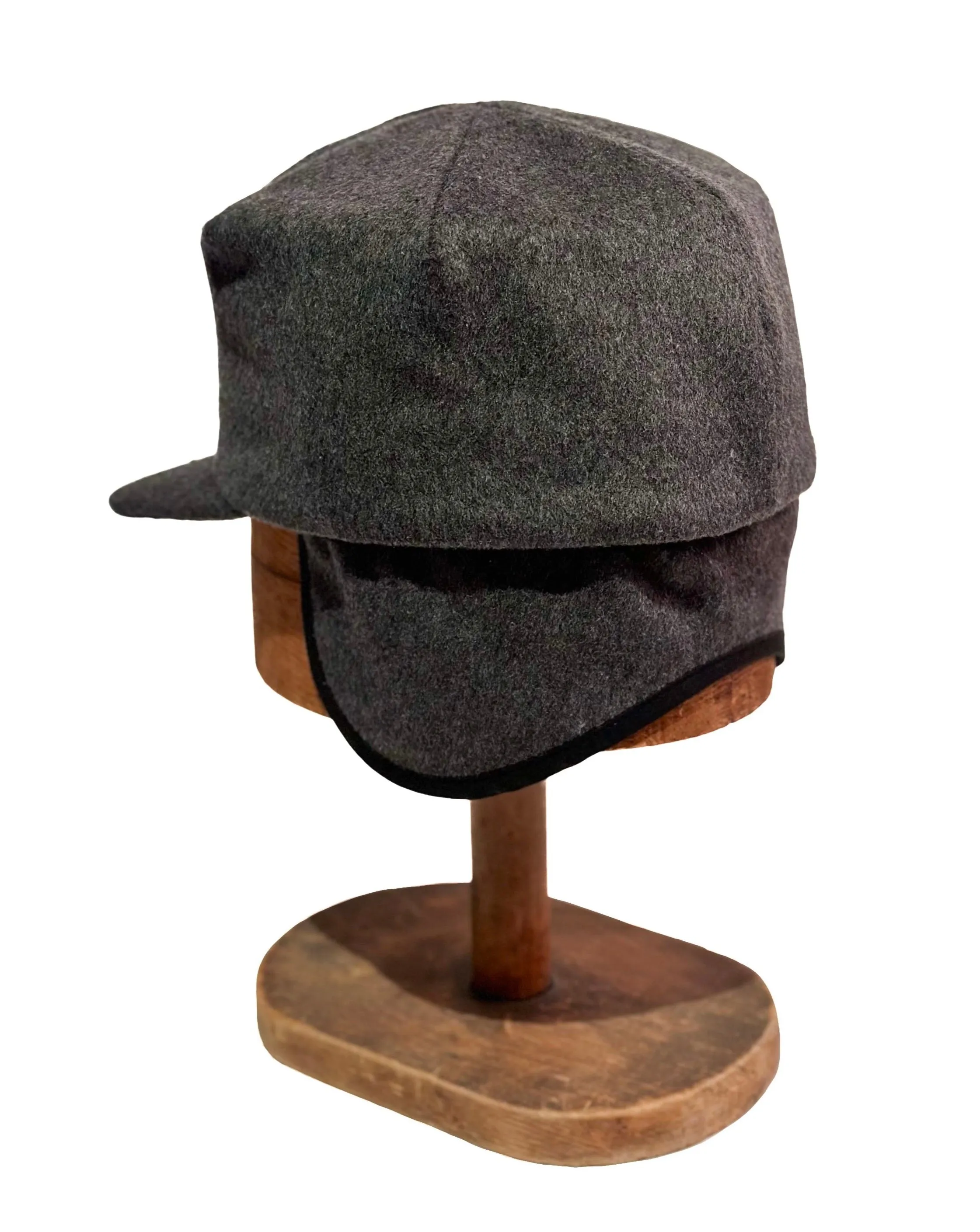 Varley Hat | Dark Grey Wool sold by 18 Waits product image thumbnail 2