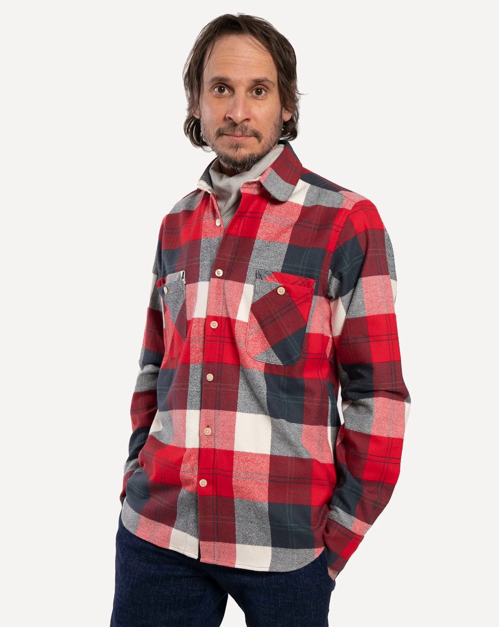 Woodsman Shirt | Mammoth Flannel - Americana sold by 18 Waits product image thumbnail 2