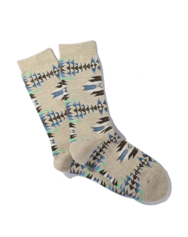 Anonymous Ism Socks | Native Crew - Beige sold by 18 Waits