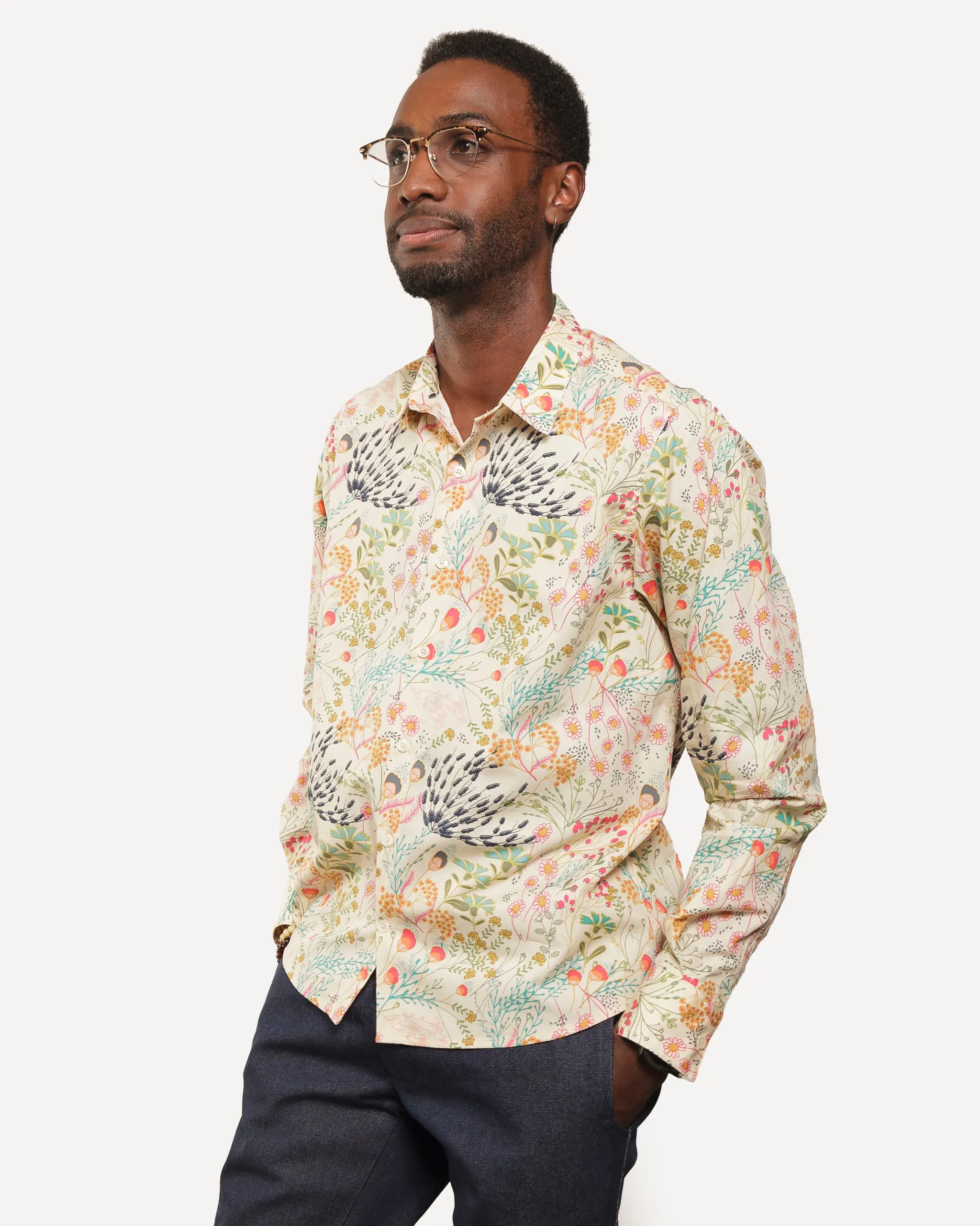 Long Sleeve Dylan Shirt | Meadow Days sold by 18 Waits product image thumbnail 2