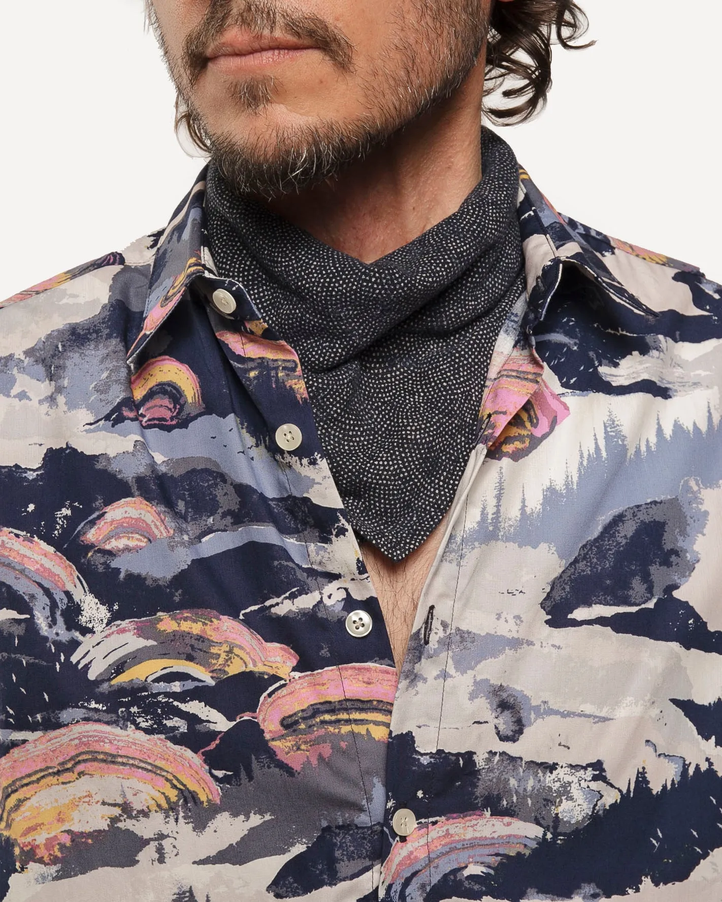 Long Sleeve Dylan Shirt | Mountain Brush - Morning sold by 18 Waits product image thumbnail 4