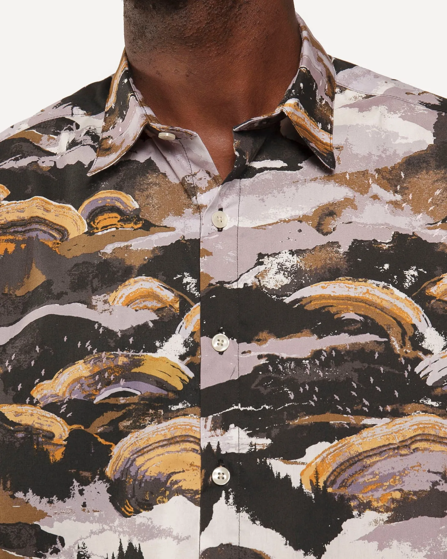 Long Sleeve Dylan Shirt | Mountain Brush - Midnight sold by 18 Waits product image thumbnail 4
