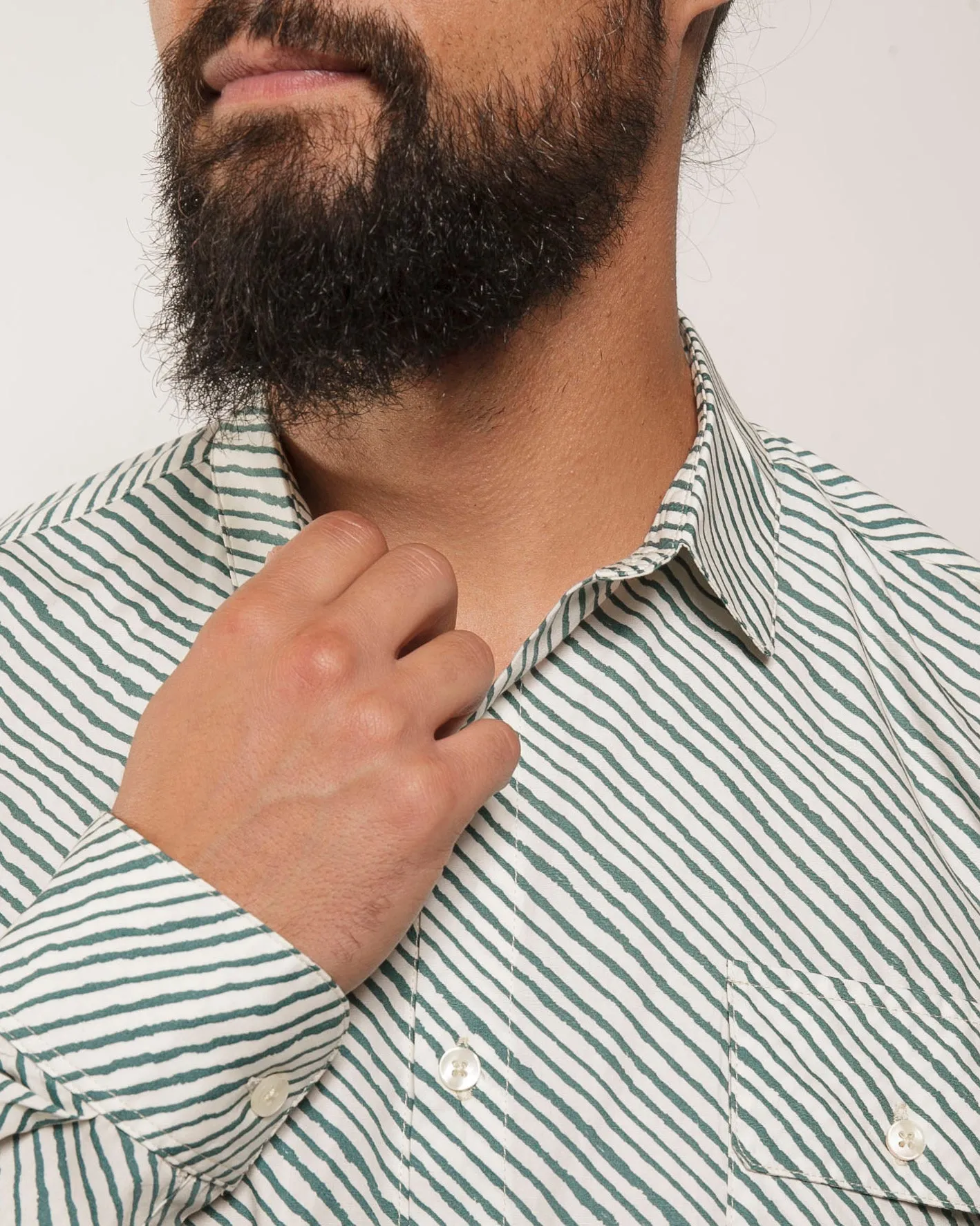 Long Sleeve Neuwirth Shirt | Between The Lines sold by 18 Waits product image thumbnail 4