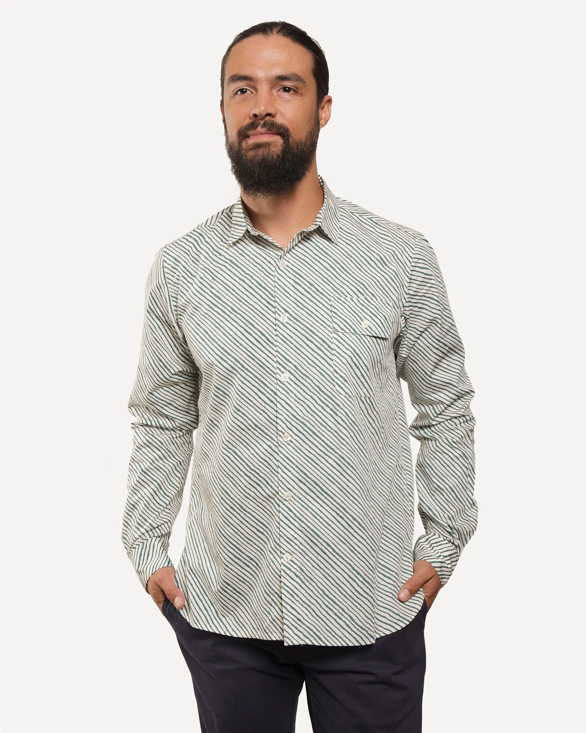 Long Sleeve Neuwirth Shirt | Between The Lines sold by 18 Waits