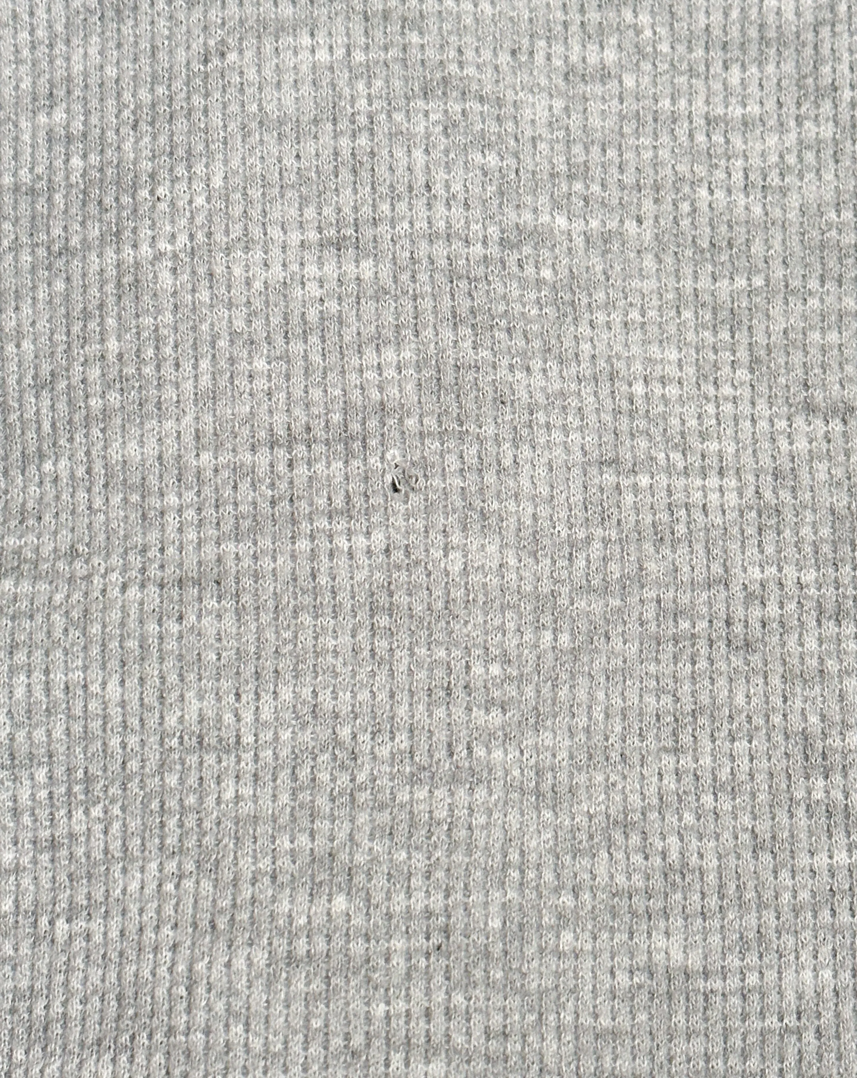 Vintage Hitchhiker Henley | Organic | Light Grey Micro Waffle sold by 18 Waits product image thumbnail 3