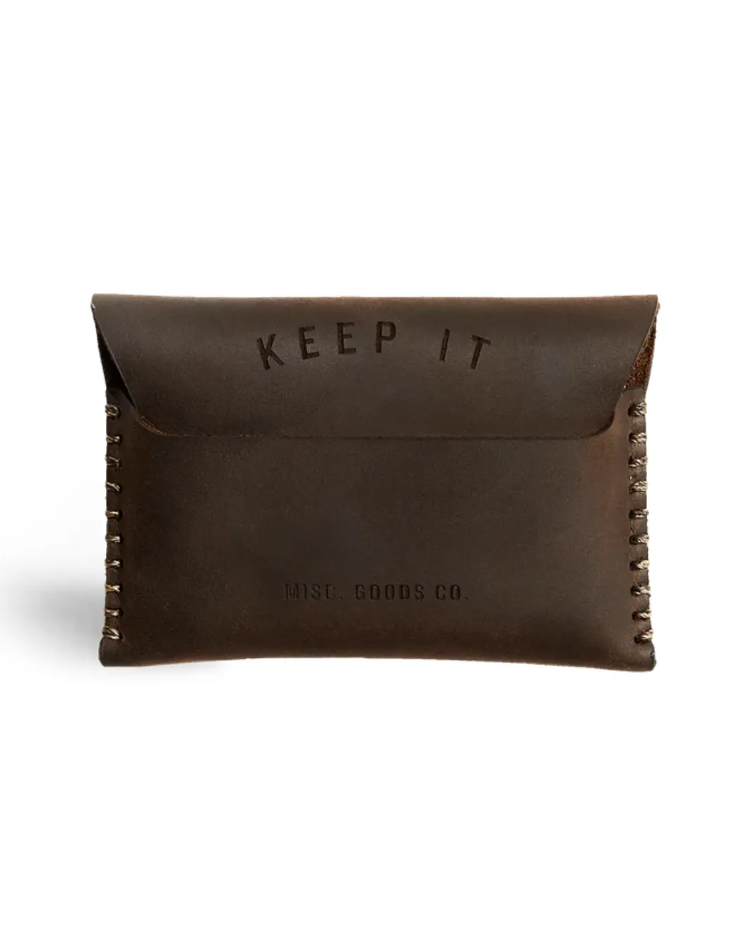 MISC Goods | Slim Tuck Wallet | Dark Brown sold by 18 Waits