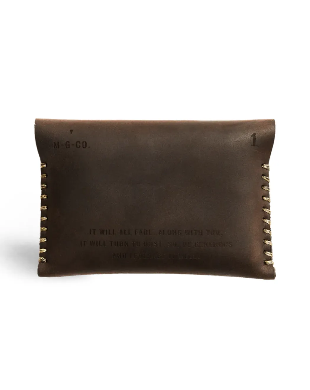 MISC Goods | Slim Tuck Wallet | Dark Brown sold by 18 Waits product image thumbnail 2
