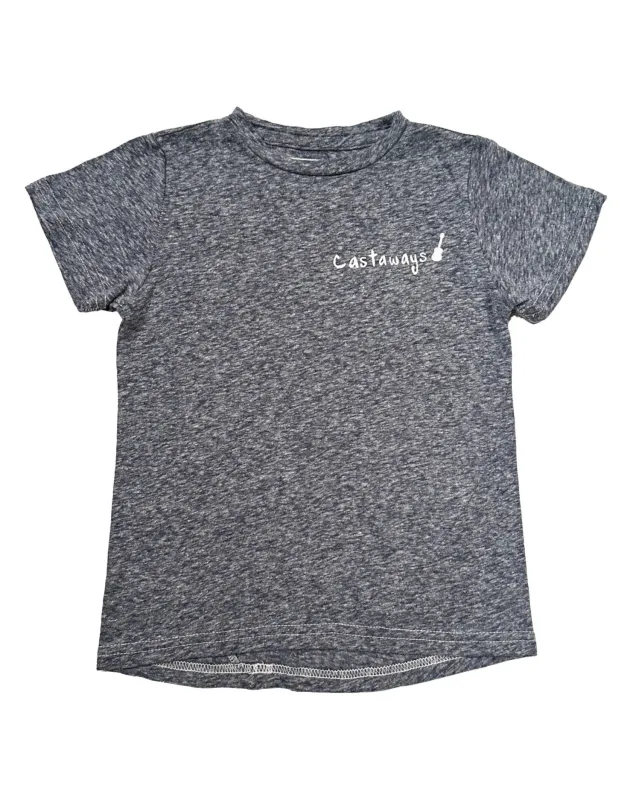 Skip Tee | Castaways | Heather Navy sold by 18 Waits