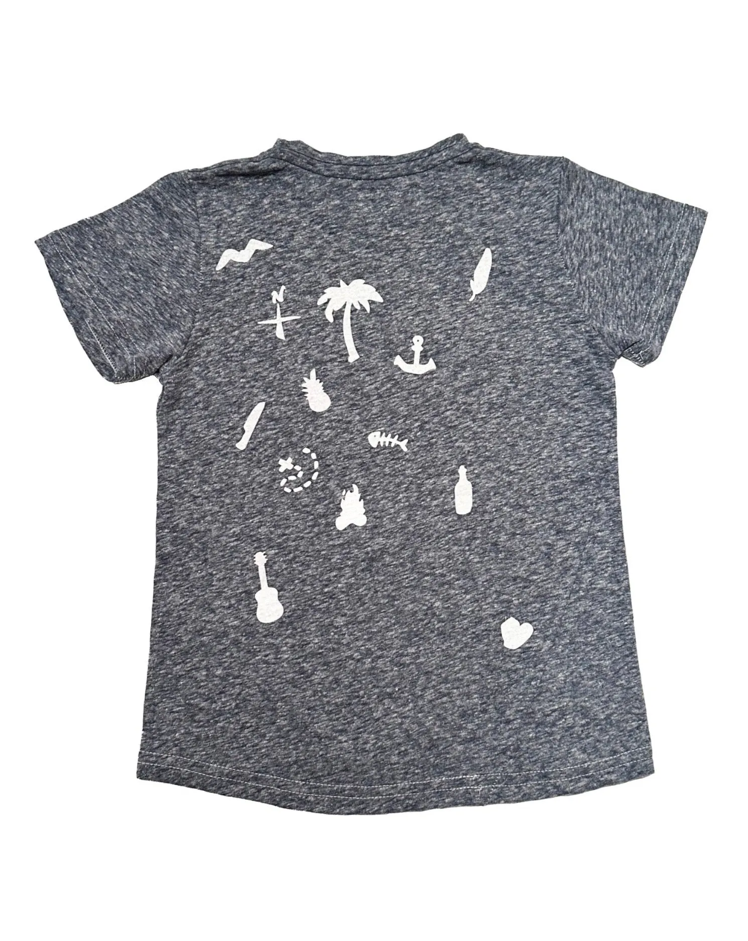 Skip Tee | Castaways | Heather Navy sold by 18 Waits product image thumbnail 2