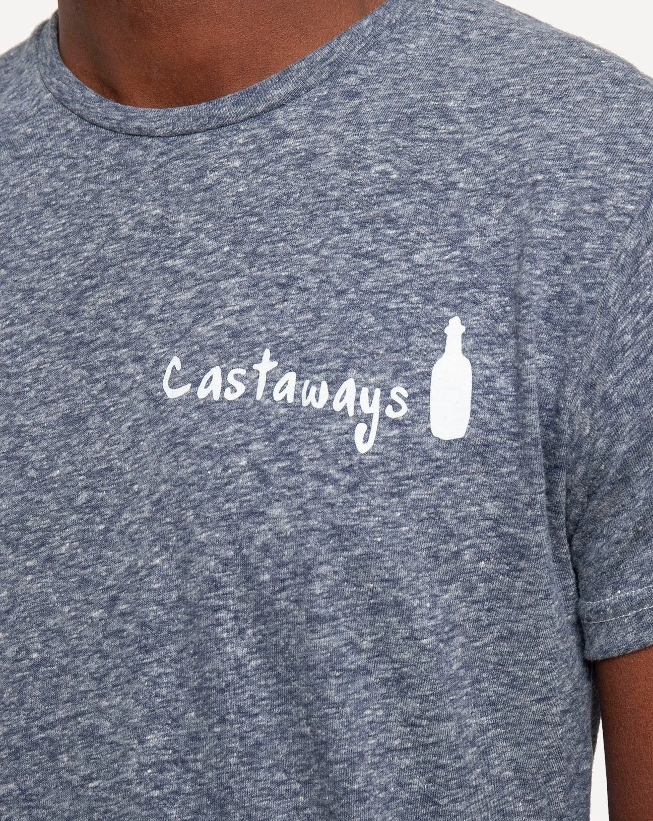 Graphic T-Shirt | Castaways | Heather Navy sold by 18 Waits product image thumbnail 3