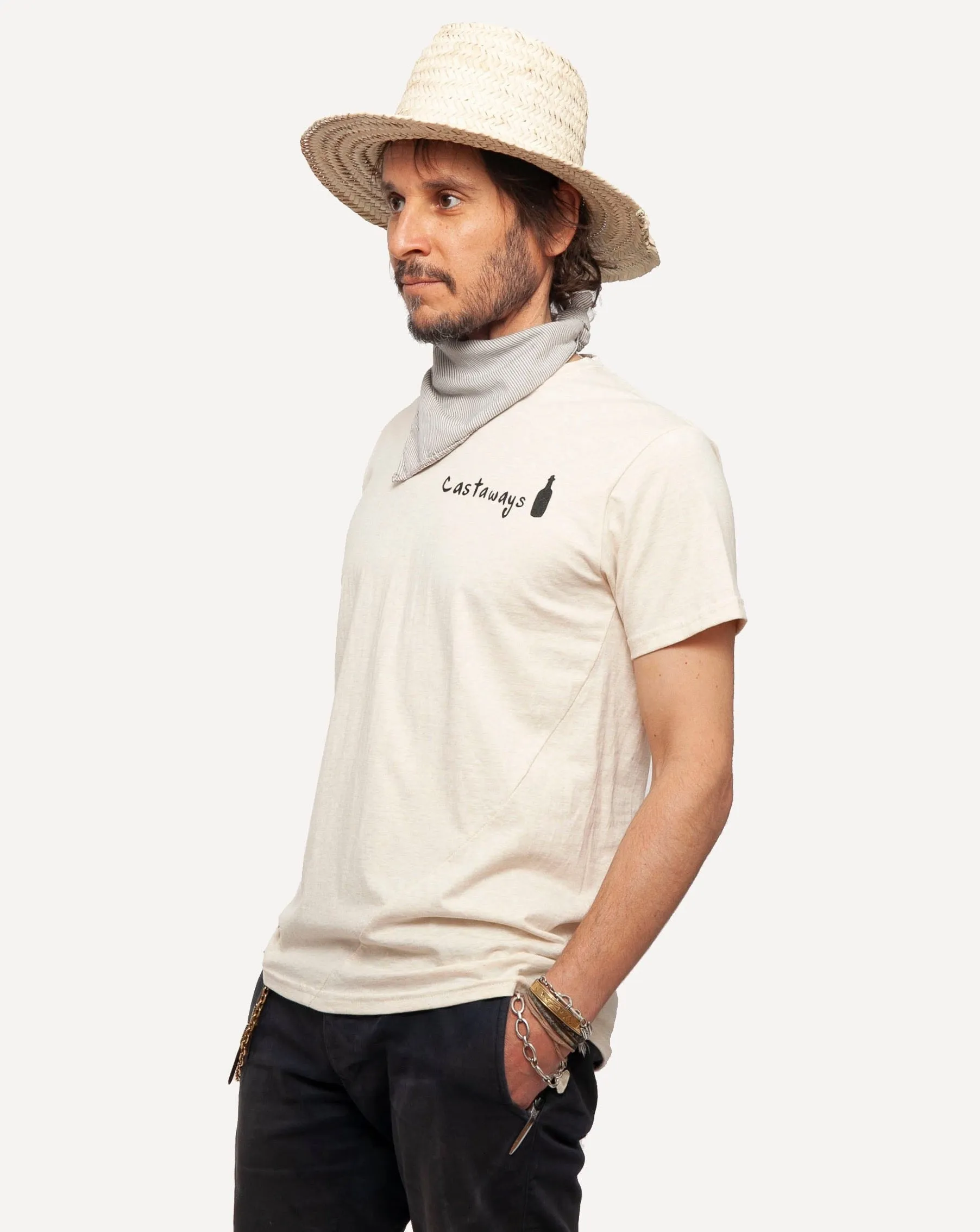 Graphic T-Shirt | Castaways | Heather Almond sold by 18 Waits product image thumbnail 2