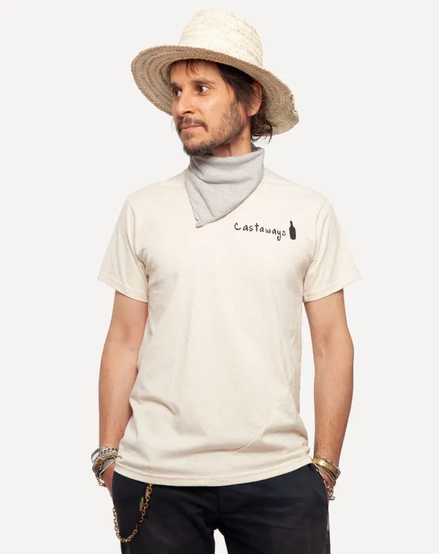 Graphic T-Shirt | Castaways | Heather Almond sold by 18 Waits