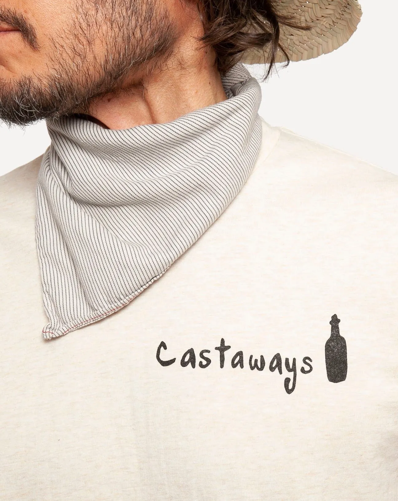 Graphic T-Shirt | Castaways | Heather Almond sold by 18 Waits product image thumbnail 4