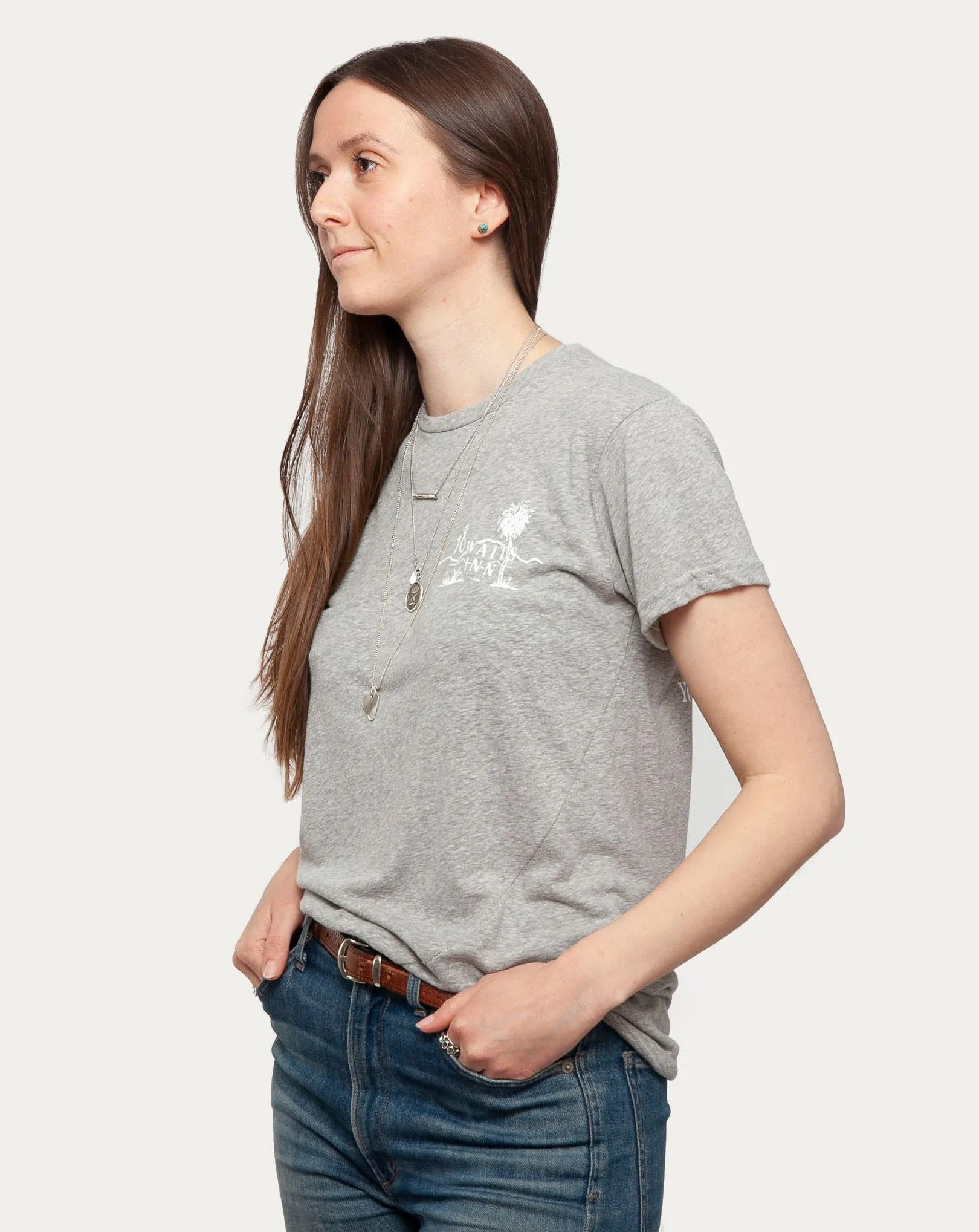 Graphic T-Shirt | 18 Waits Inn | Heather Ash sold by 18 Waits product image thumbnail 2