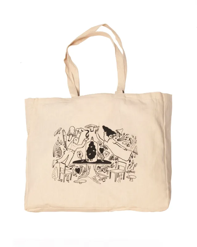 18 Waits x Living Vine 4-Sleeve Shoulder Tote sold by 18 Waits