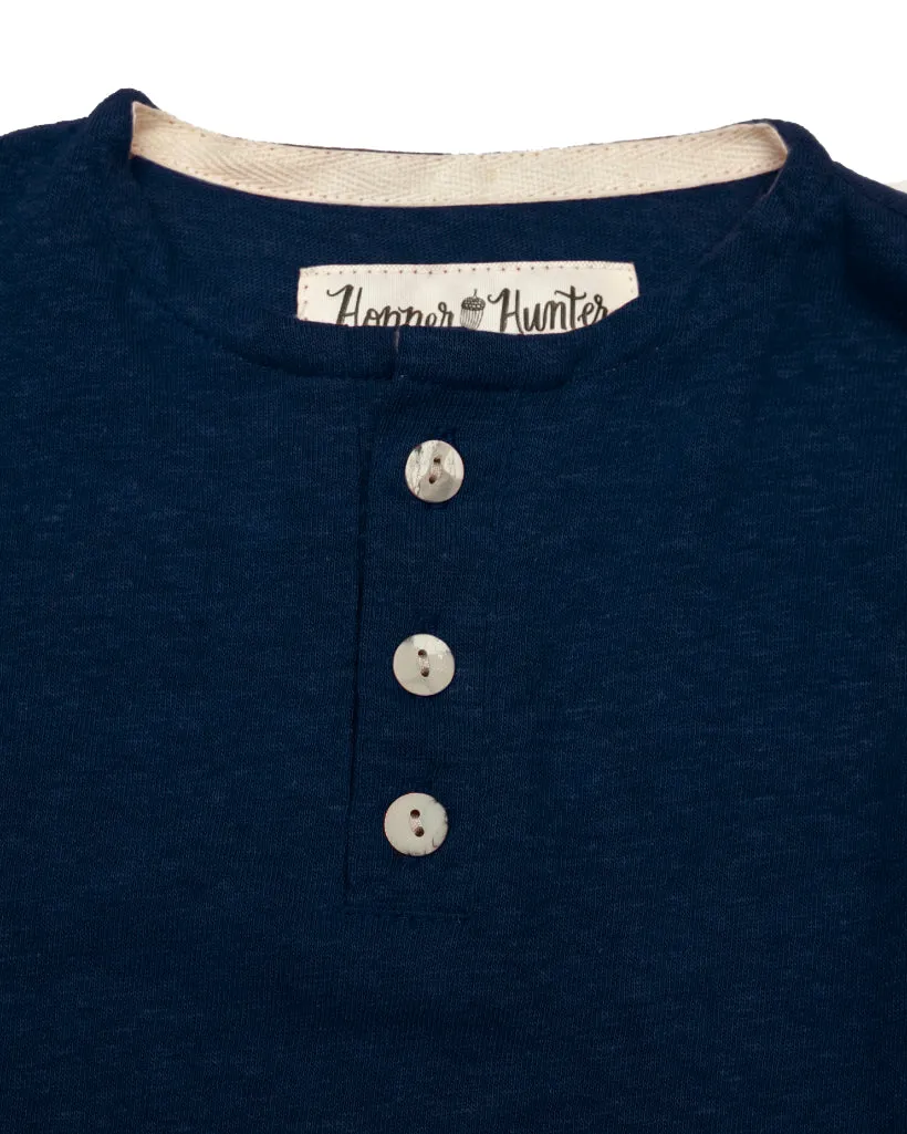 Henley | Navy Hemp sold by 18 Waits product image thumbnail 2