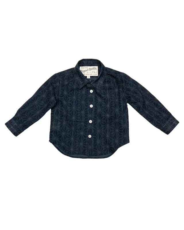Long Sleeve Shirt | Deep Indigo Burst sold by 18 Waits
