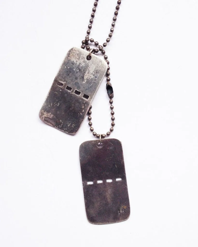 Signature Series | Dog Tags Necklace sold by 18 Waits