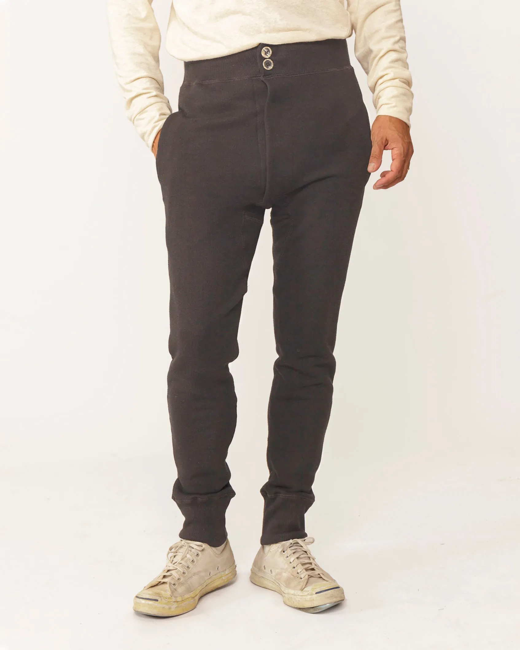 The Soft AF Lounge Pant | Faded Charcoal Fleece sold by 18 Waits