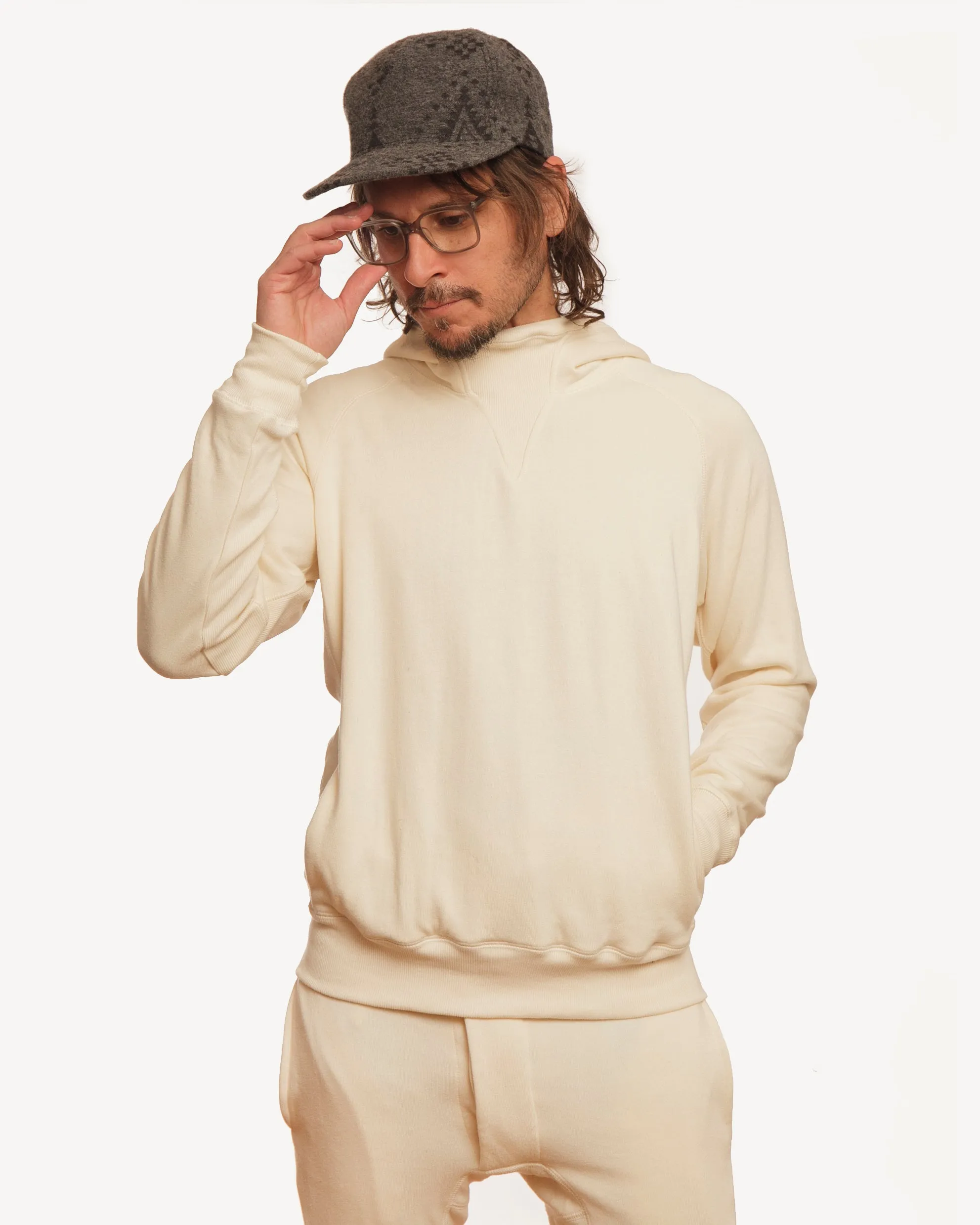 The Soft AF Hoodie | Natural Fleece sold by 18 Waits
