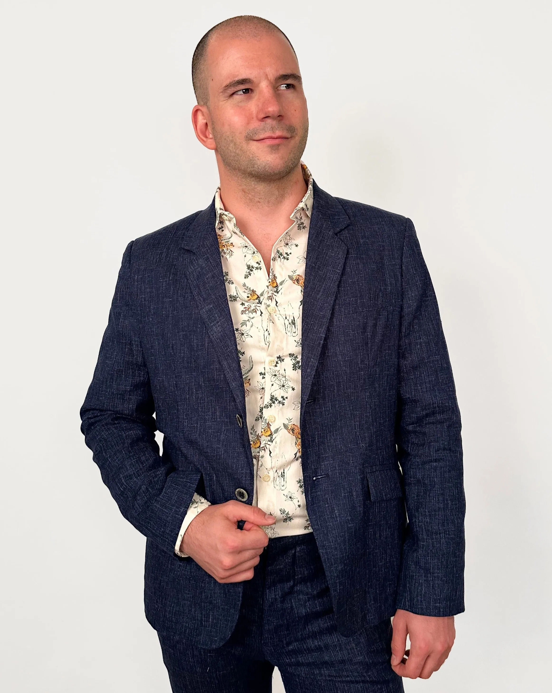 Blazer | Deep Faded Indigo sold by 18 Waits