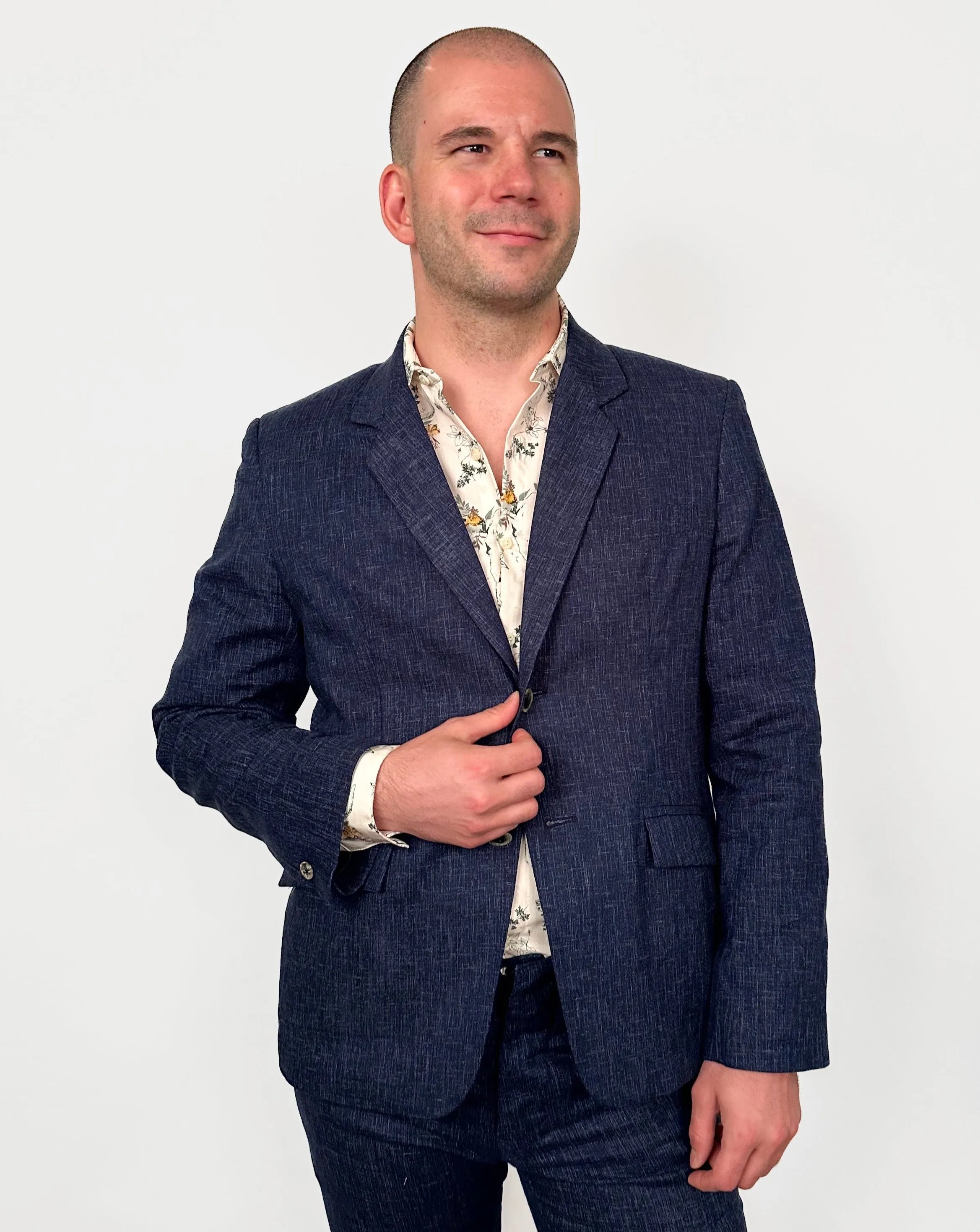 Blazer | Deep Faded Indigo sold by 18 Waits product image thumbnail 2