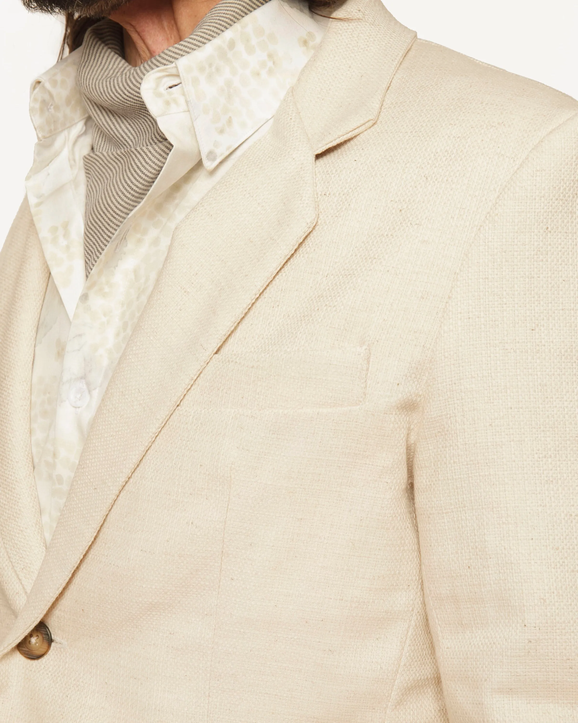 Blazer | Natural Flecked Linen sold by 18 Waits product image thumbnail 3