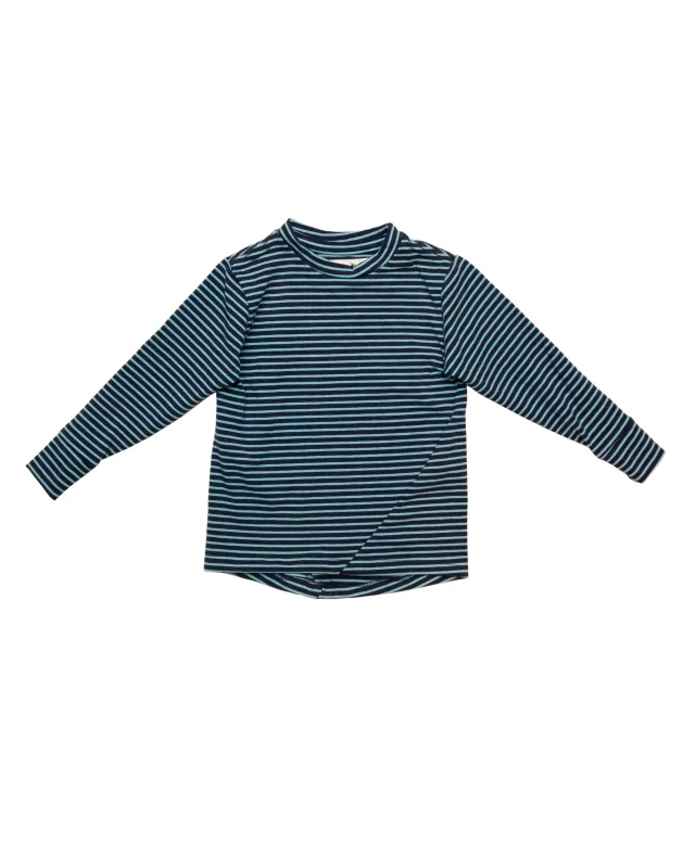 Skip Tee | Ocean Stripe sold by 18 Waits