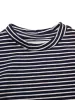 Skip Tee | Navy Stripe sold by 18 Waits