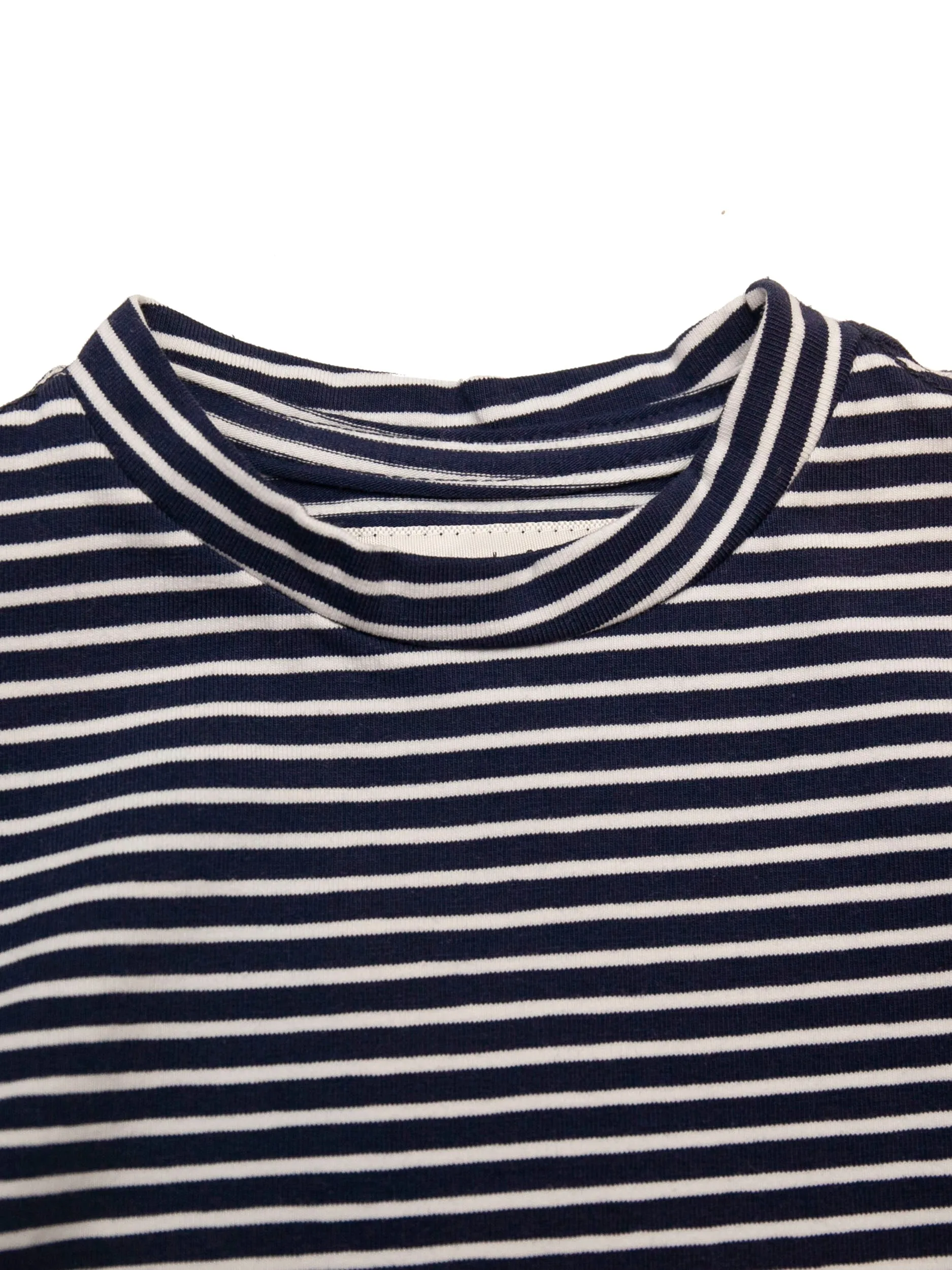 Skip Tee | Navy Stripe sold by 18 Waits product image thumbnail 2