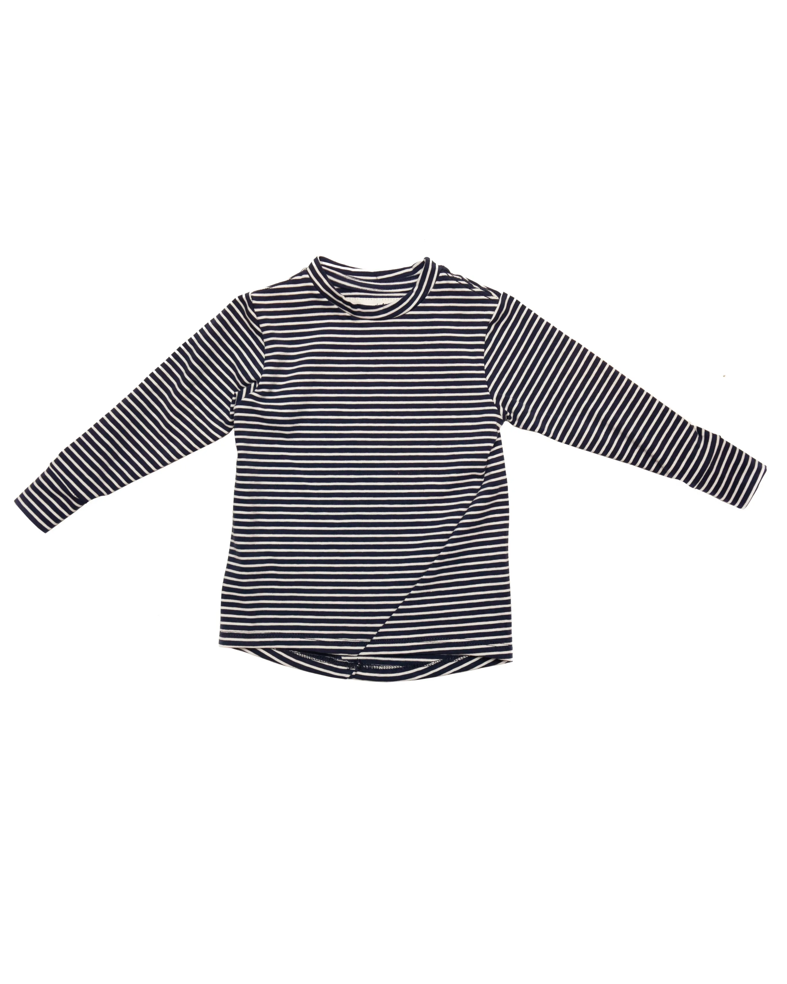 Skip Tee | Navy Stripe sold by 18 Waits