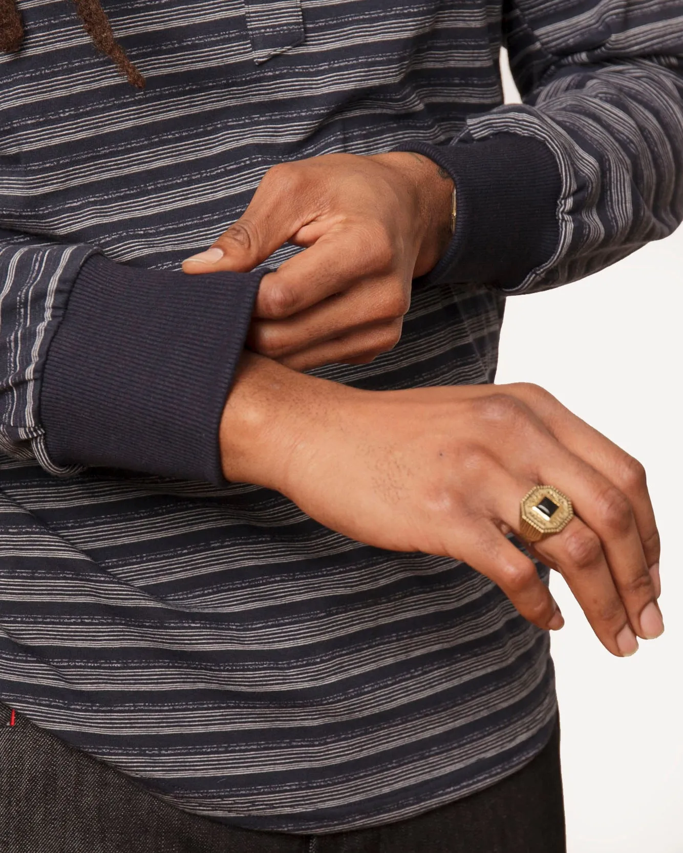 Heritage Henley | Blue/White Stripe sold by 18 Waits product image thumbnail 5