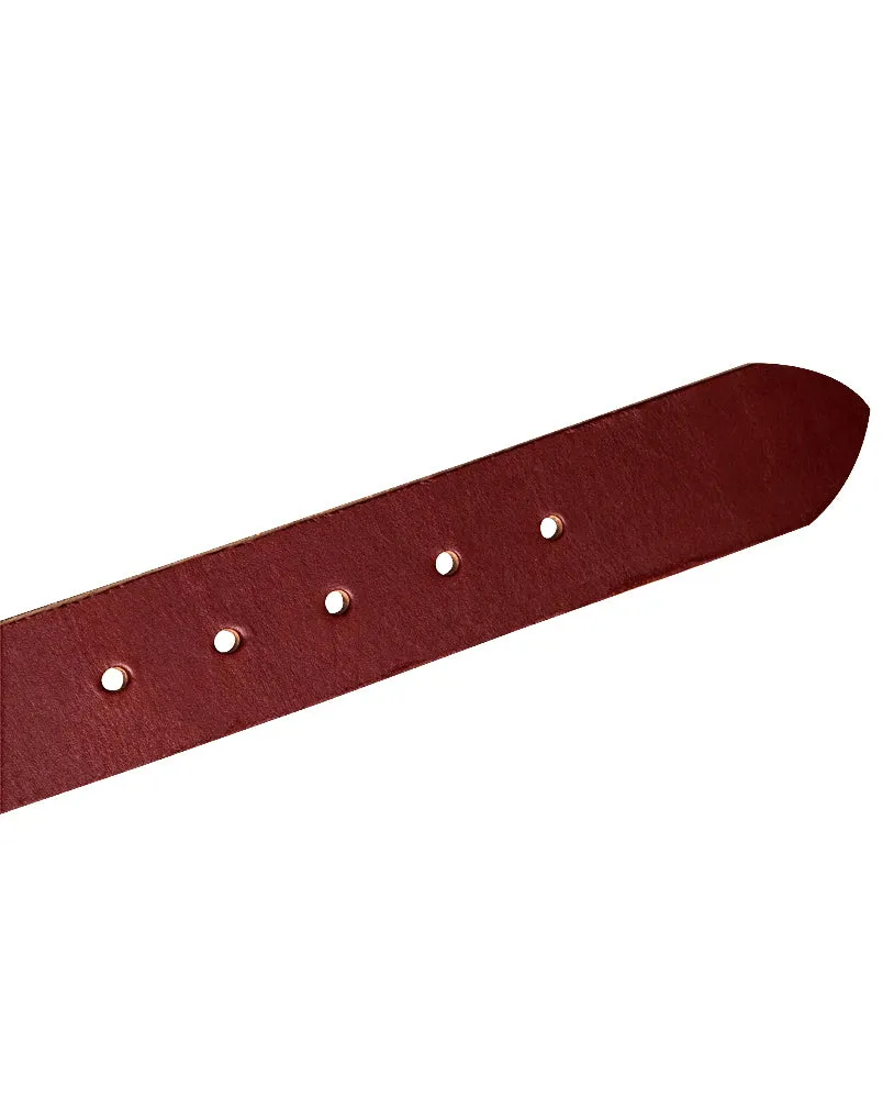 MISC Goods | Moon is Down Leather Belt | Brown sold by 18 Waits product image thumbnail 4