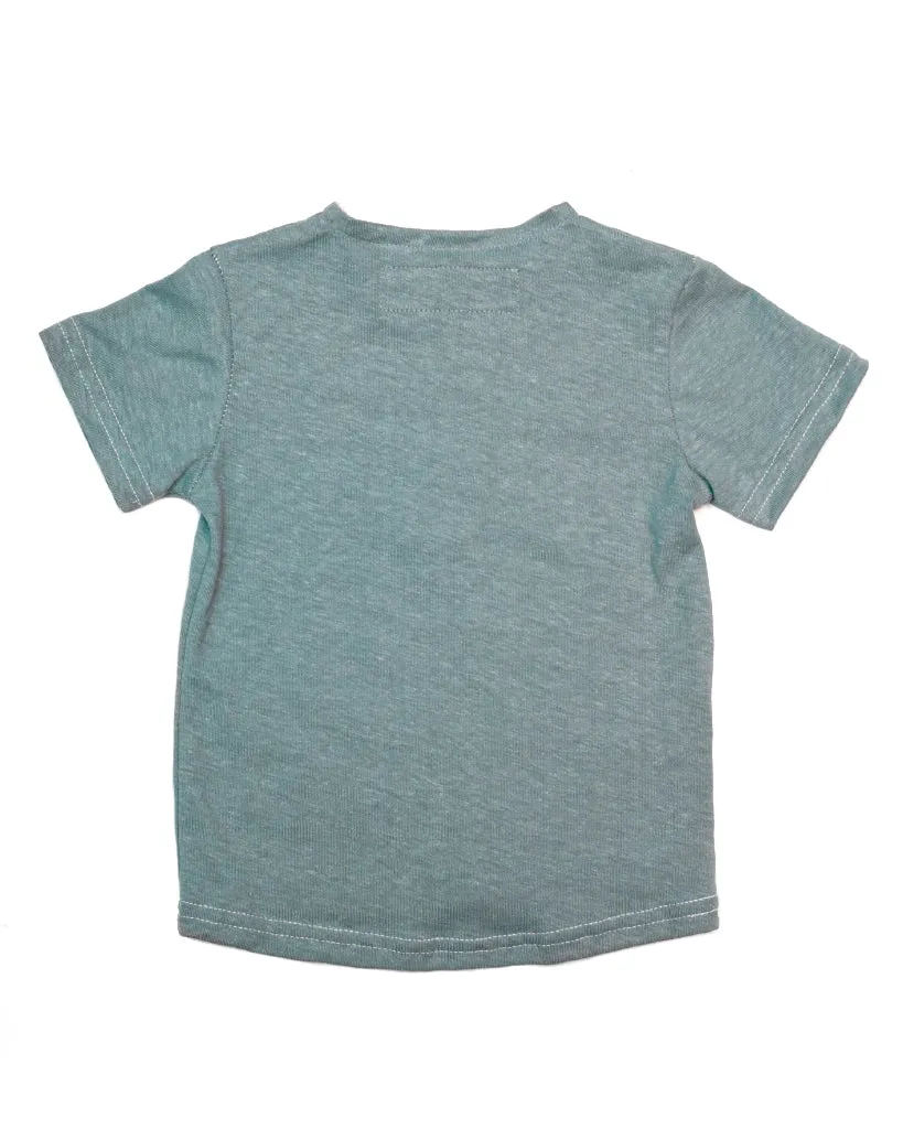 Summer Henley | Sky Hemp sold by 18 Waits product image thumbnail 2