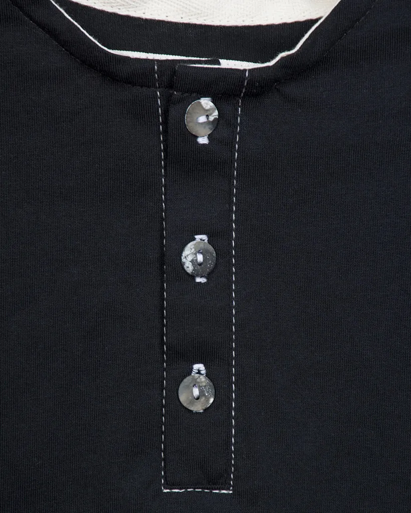 Henley | Black Jersey sold by 18 Waits product image thumbnail 3
