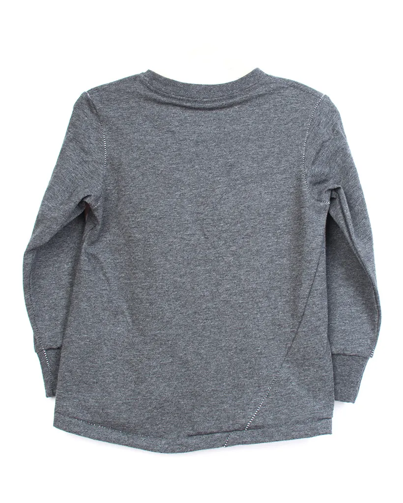 Skip Tee | Charcoal Jersey sold by 18 Waits product image thumbnail 2