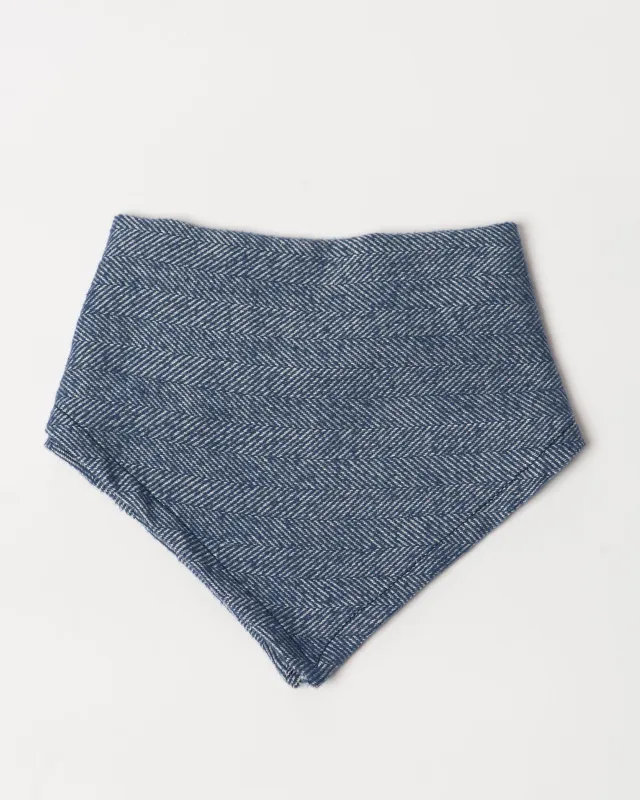 Bandana | Navy Herringbone Flannel sold by 18 Waits