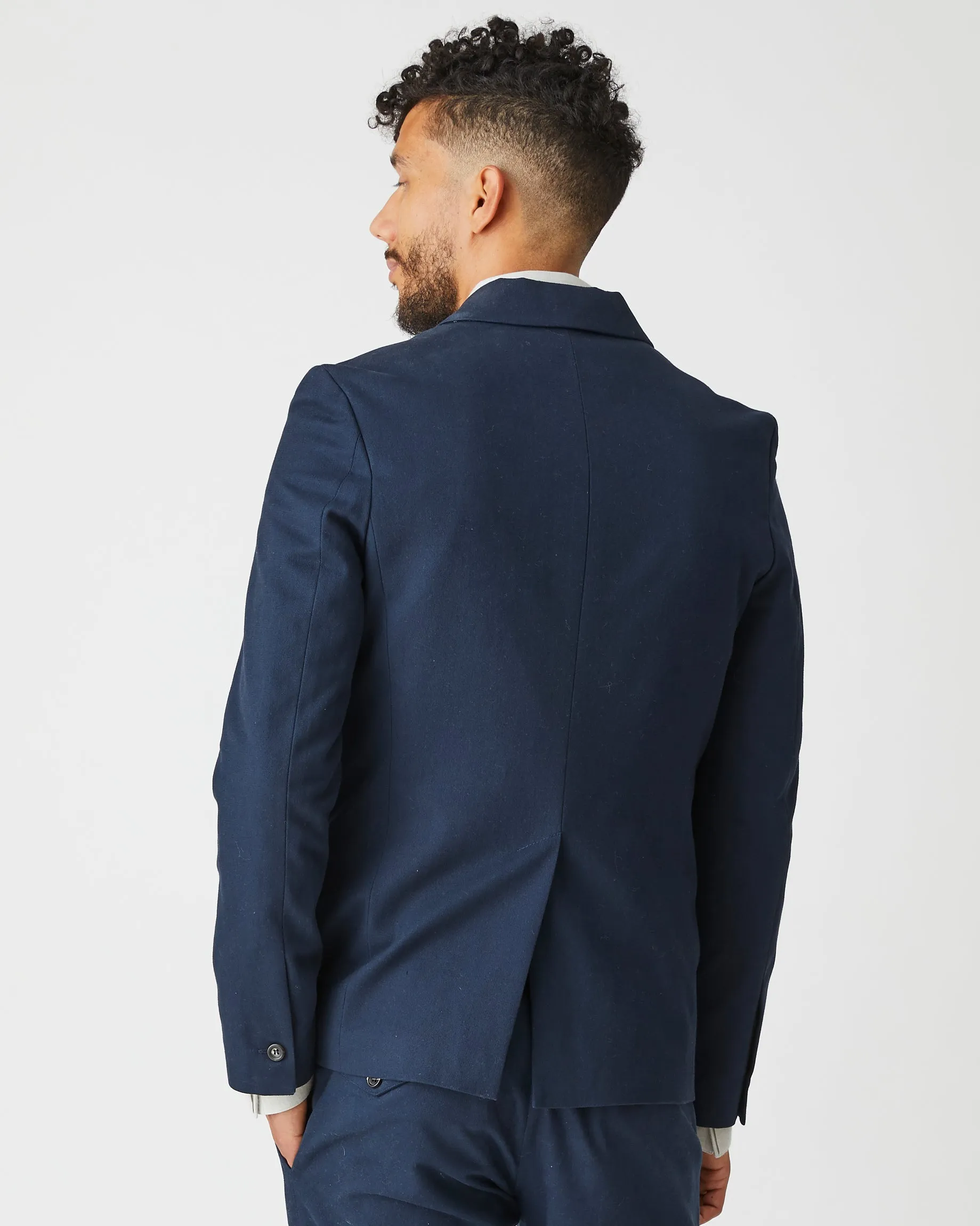 Blazer | Soft Navy Twill sold by 18 Waits product image thumbnail 5