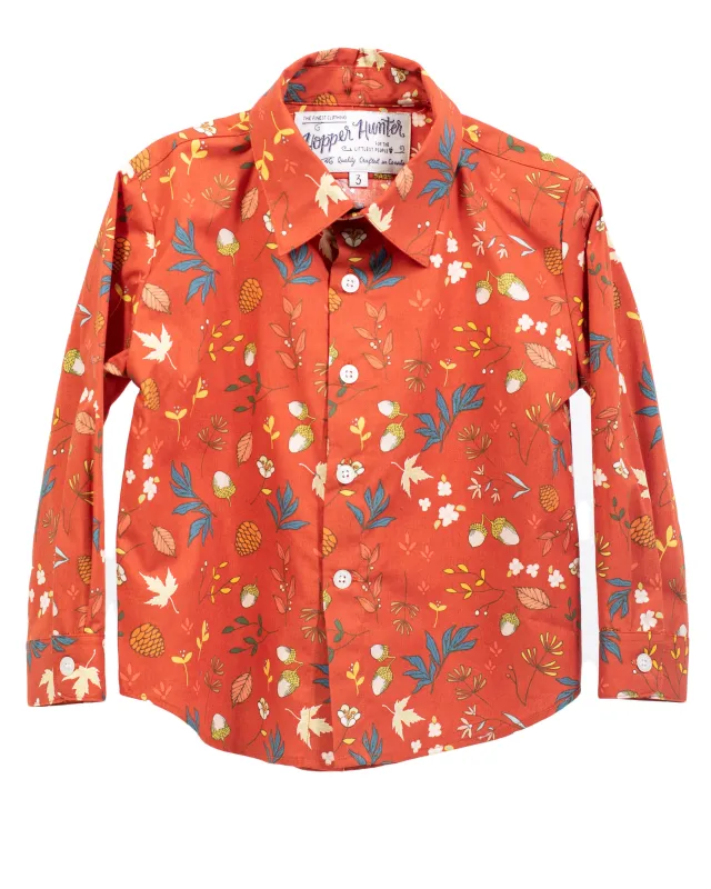 Long Sleeve Shirt | Pecan Acorn sold by 18 Waits