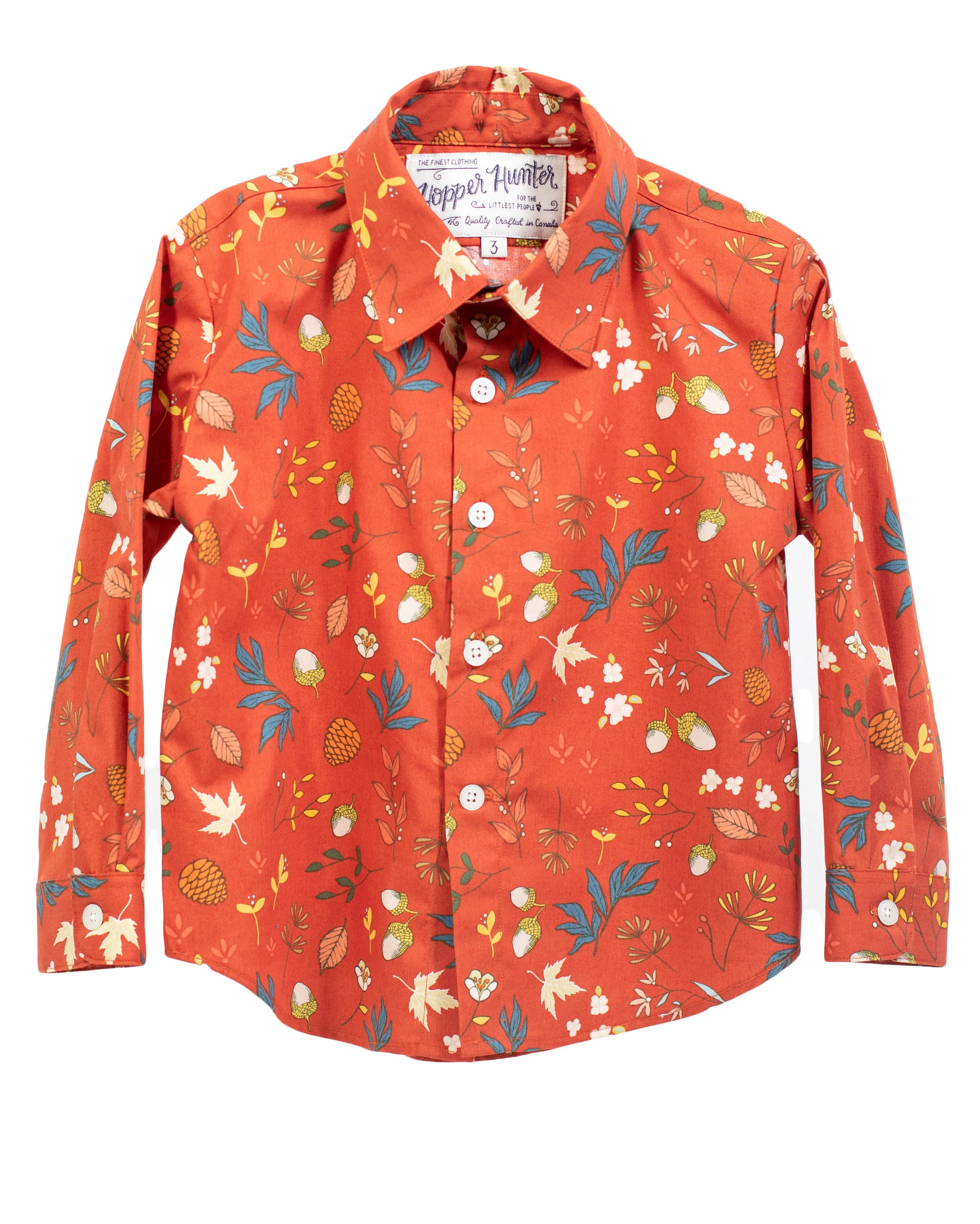 Long Sleeve Shirt | Pecan Acorn sold by 18 Waits